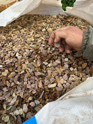 Златолит персиковый декоративная каменная крошка купить в Мурманской области