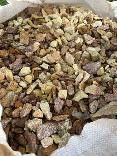 Златолит персиковый декоративная каменная крошка купить в Мурманской области