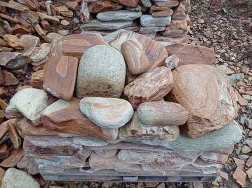 Златолит жёлтый, жёлто-зелёный глыбки и валуны для ланшафтного дизайна купить в Мурманской области