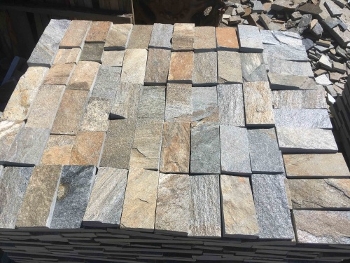 Плитка пилёная златолит Уральский для цоколя, отмостки купить в Мурманской области