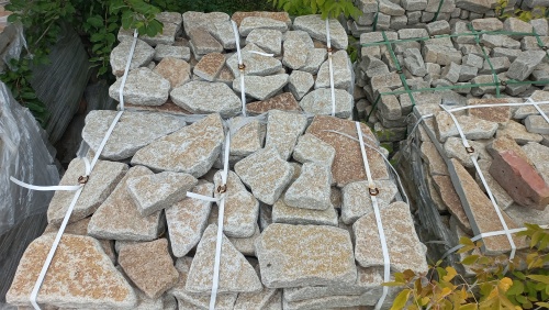 Гранитный плитняк галтованный для парковки купить в Мурманской области