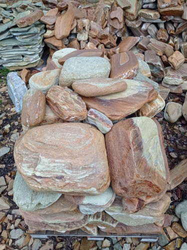 Златолит жёлтый, жёлто-зелёный глыбки и валуны для ланшафтного дизайна купить в Мурманской области