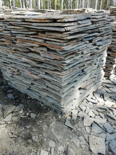 Плитняк златолит Уральский для цоколя, отмостки купить в Мурманской области