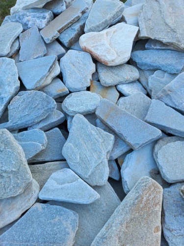 Плитняк златолит зелёный галтованный для цоколя купить в Мурманской области