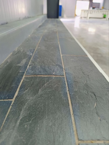 Плитка чёрная из натурального камня фасадная 30 см * 5 см, толщина 7 мм -30 мм купить в Мурманской области