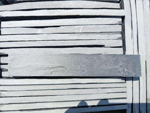 Плитка чёрная из натурального камня фасадная 30 см * 5 см, толщина 7 мм -30 мм купить в Мурманской области