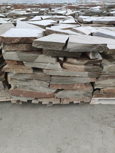 Плитняк песчаник серо-зелёный для мощения 60-65 мм купить в Мурманской области